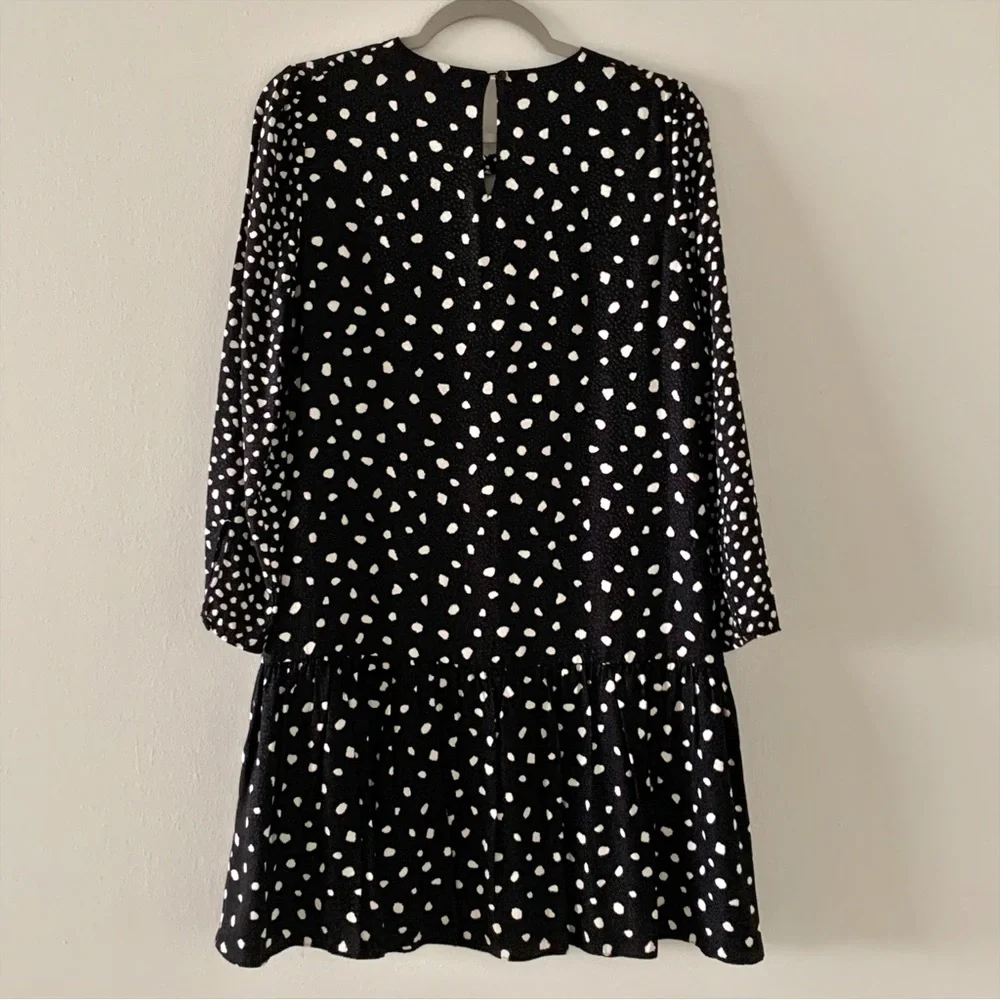 Rebecca Taylor Silk Viscose Long Sleeve Dress